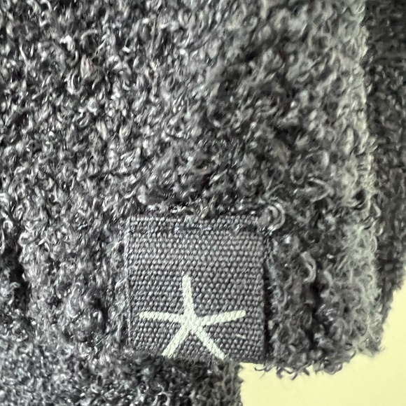 Barefoot Dreams Cozy Chic Lite Slate Blue Open Front Cardigan Size S/M - Picture 7 of 11